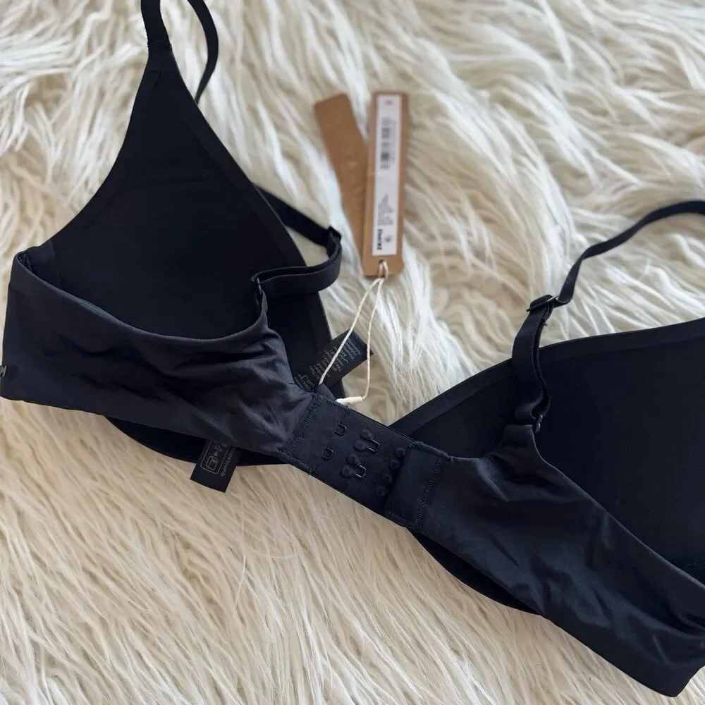 Skims Wireless Super Push up Bra Onyx Size 34A - Picture 6 of 7